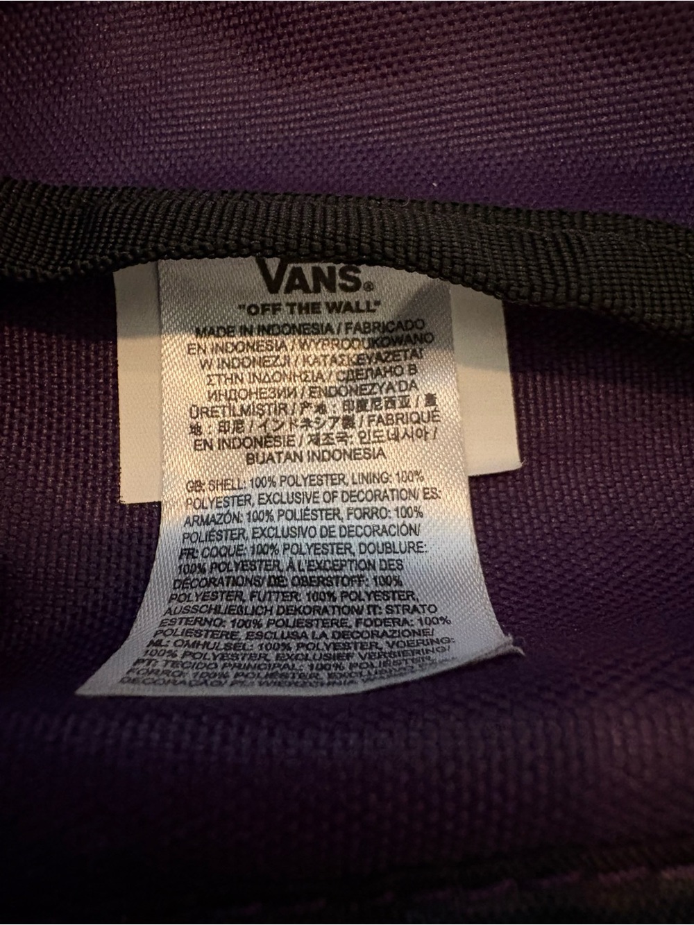 Vans Backpack - Picture 10 of 11